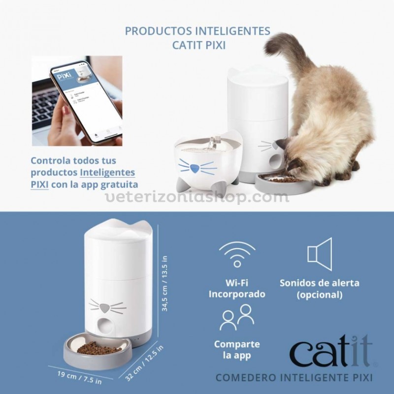 Gatos: Comederos automáticos para bajar de peso