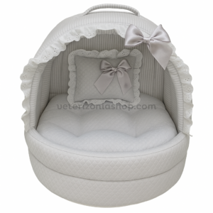 Cueva iglú Prince Gris para Perro y Gato