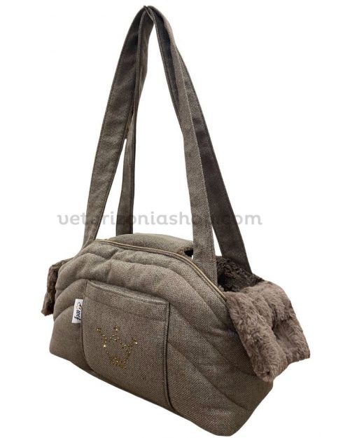 bolso-color-visón-wof-para-perro-veterizoniashop