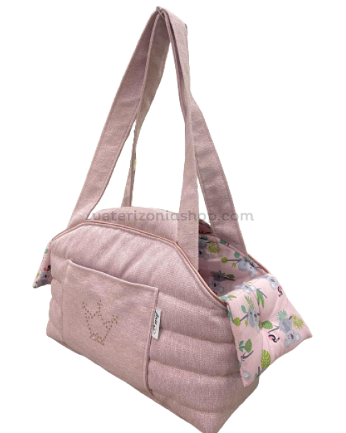 bolso-transporte-rosa-wof-para-perros-veterizoniashop