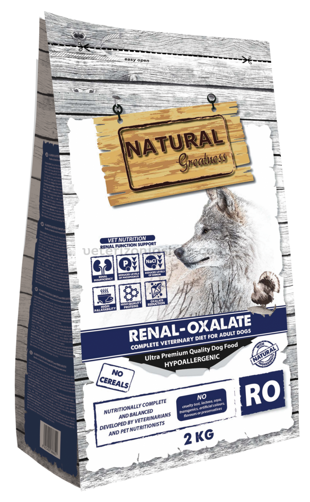 Pienso renal perros oxalate Natural Greatness