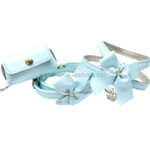 conjunto-arnes-correa-portabolsas-azul-claro-estilfordog