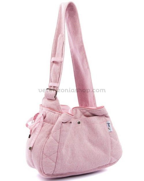 bandolera-para-perros-rosa-mini-lunares-veterizoniashop
