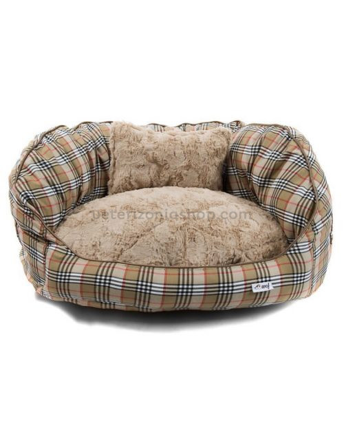 Sofa Cama perro desenfundable Burberry Oval