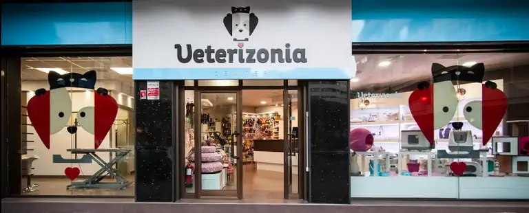 Tienda de animales online y Veterizonia Shop Valencia tienda física y clínica veterinaria