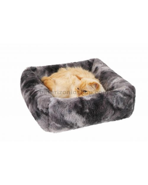 Cama-Cube-Fox-Streky-gris-para-perro-o-gato