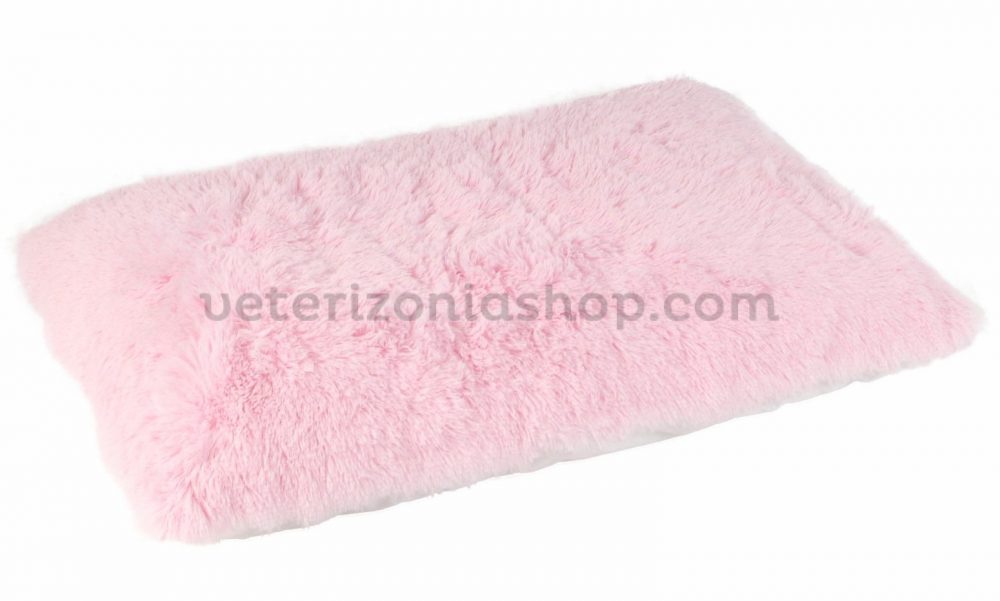 Colchon-dara-rosa-tela-peluche-para-perro-gato