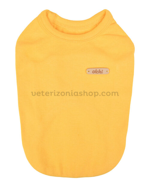 Camiseta-botones-ocre-para-perro-veterizonia