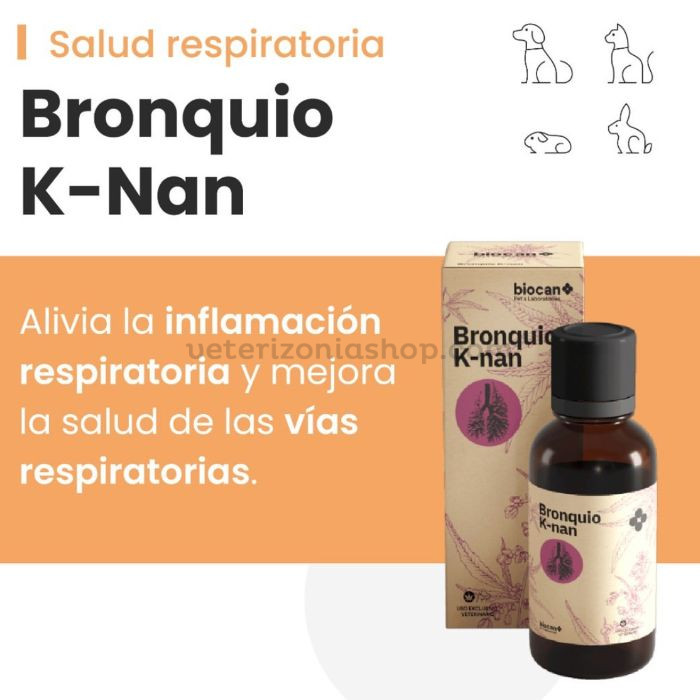 Bronquio K-nan complemento alimenticio para perros y gatos-1