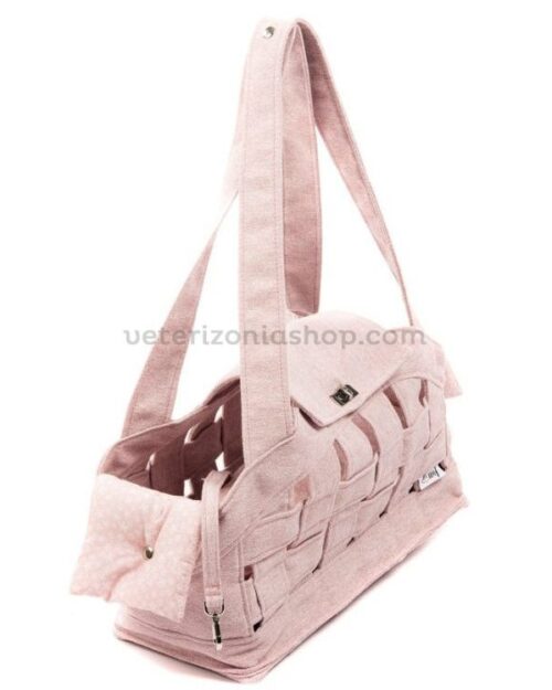 bolso-transporte-para-perros-verano-rosa-veterizoniashop-1