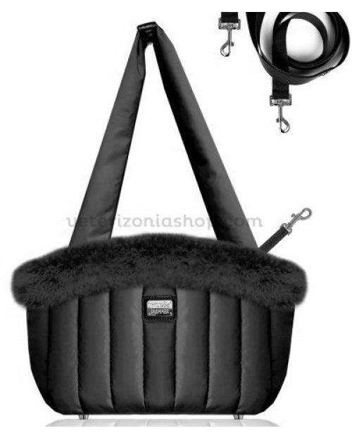 bolso-nanouk-negro-para-perro-milk-and-pepper-veterizonia