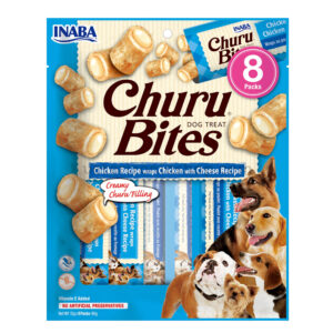 Bocaditos Churu Bites de pollo con queso para perros