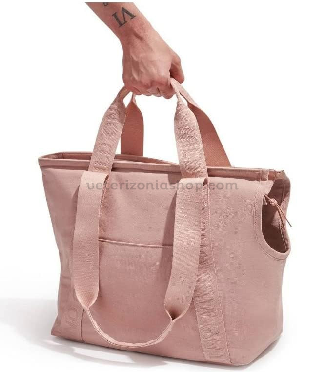 Wild One - Bolso de Transporte para Perros Pequeños-Rosa-Veterizonia