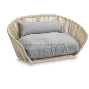 Cama de diseño para perros cojín gris