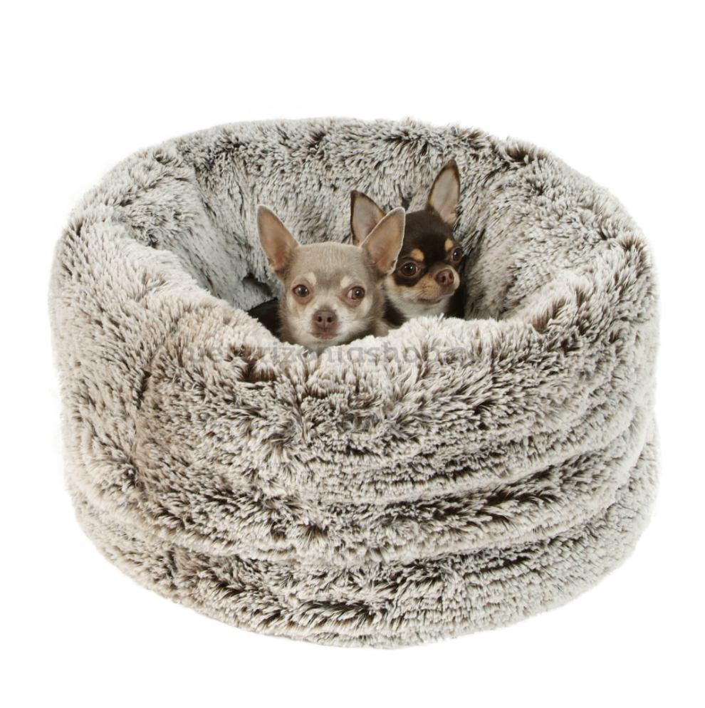 Cama saco para perros pequeños Streaky Brown