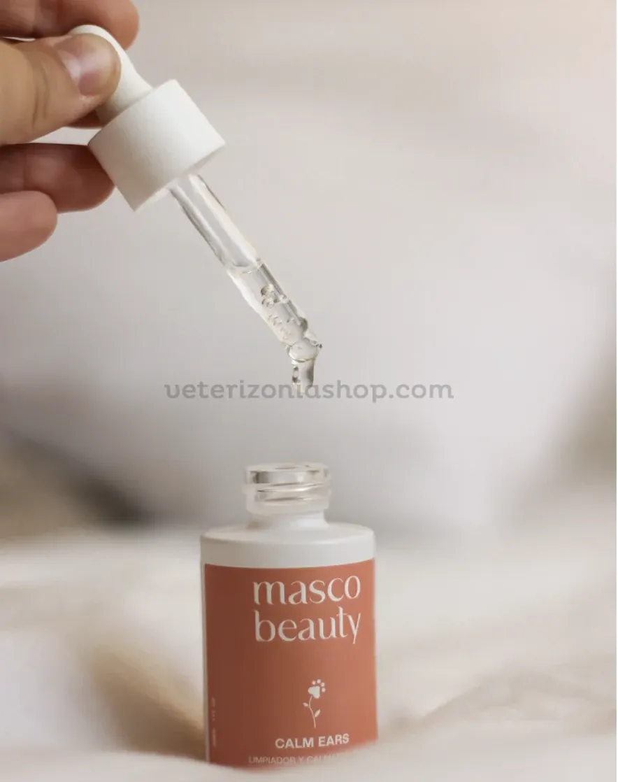 Limpiador de oídos para perros y gatos Masco Beauty natural y seguro