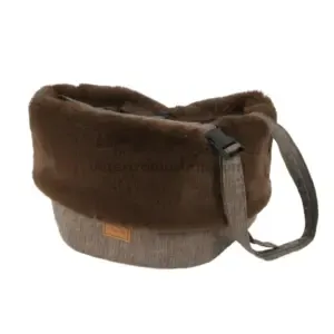 Bolso de transporte para perro pequeño bandolera ajustable