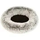 Cama Donut Streaky Brown para Perros y Gatos
