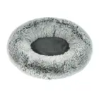 cama donut perro gato streaky grey