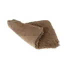 colchoneta peluche para perros Light Brown
