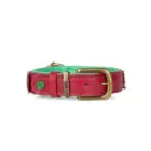Collar para perro Lou Lou con estampado de leopardo cómodo y resistente
