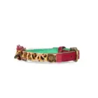 Collar para perro Lou Lou con estampado de leopardo