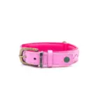 Collar para perro Sweety rosa con corazones