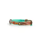 Collar para perro Turquoise Paddy Lee acolchado y cómodo para perros de todas las razas