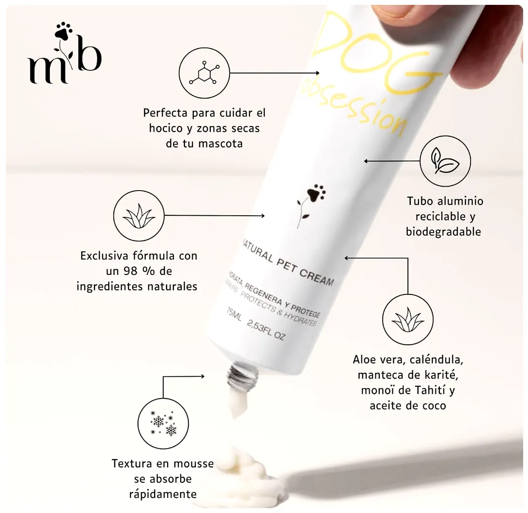 crema premium almohadillas para perros