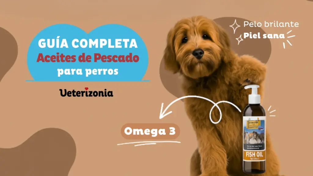 Aceite de pescado para perros