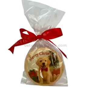 Galleta de Navidad Labrador decorada para perros Dolci Impronte