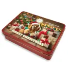 Galletas navideñas para perros Dolci Impronte en lata roja