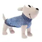 Jersey para perro Clouds azul – vista frontal sobre maniquí