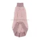 Jersey peluche rosa para perro, cálido y suave, ideal para invierno