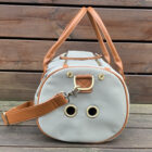 transportin perro toy gris diseño premium