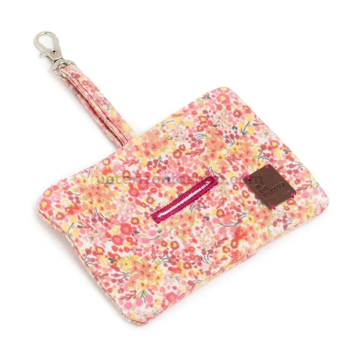 Portabolsas Perro Blossom Floral Rosa Premium Portabolsas floral rosa premium para perro modelo Blossom