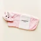 albornoz secador para perros unicornio rosa
