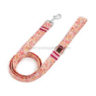 Correa floral rosa premium para perro pequeño modelo Blossom