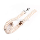 correa perro vichy beige premium