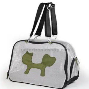 Transportadora ecológica transpirable para perros y gatos pequeños