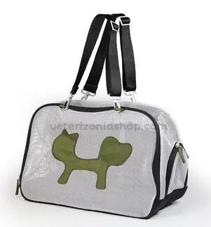 mesh-bag-frontal Transportadora ecológica transpirable para perros y gatos pequeños
