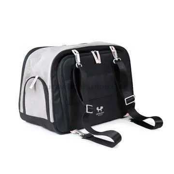 mochila transportadora expandible para perros pequeños y gatos