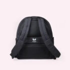 Parte trasera acolchada de mochila porta mascotas rosa ecológica