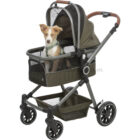 Carrito para perros con cesto extraíble 2 en 1 hasta 22 kg
