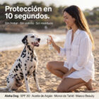 Protección solar para perros durante paseos y días de playa