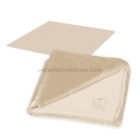 Manta LOUIS Biscuit extendida y doblada