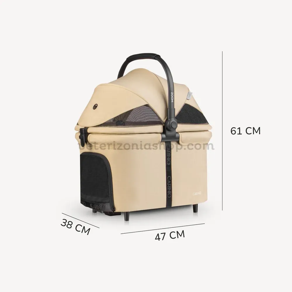 Medidas de la cesta extraíble del carrito Urban Luxe Beige