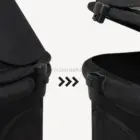 Medidas de la cesta extraíble del carrito Urban Luxe negro