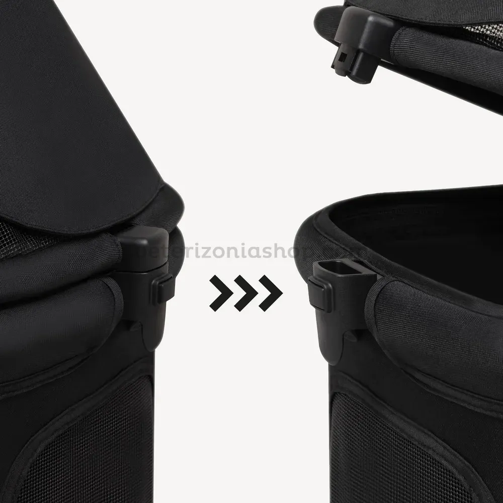 Medidas de la cesta extraíble del carrito Urban Luxe negro