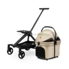 Carrito Urban Luxe Beige con cesta extraíble separada del chasis